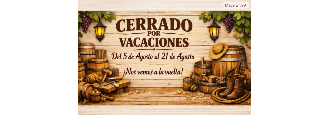 Banner Compra barricas usadas