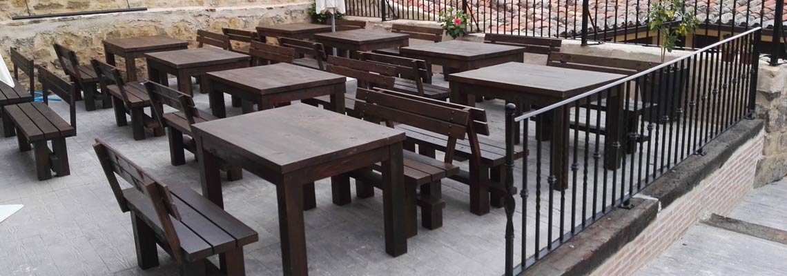 mesas terraza